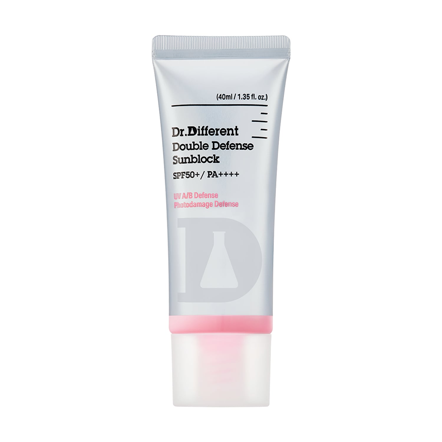 Сонцезахисний крем для обличчя Dr.Different Double Defense Sunblock SPF 50+ PA++++, 40 мл